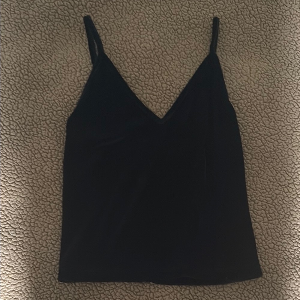 Brandy Melville Velvet Crop Tank